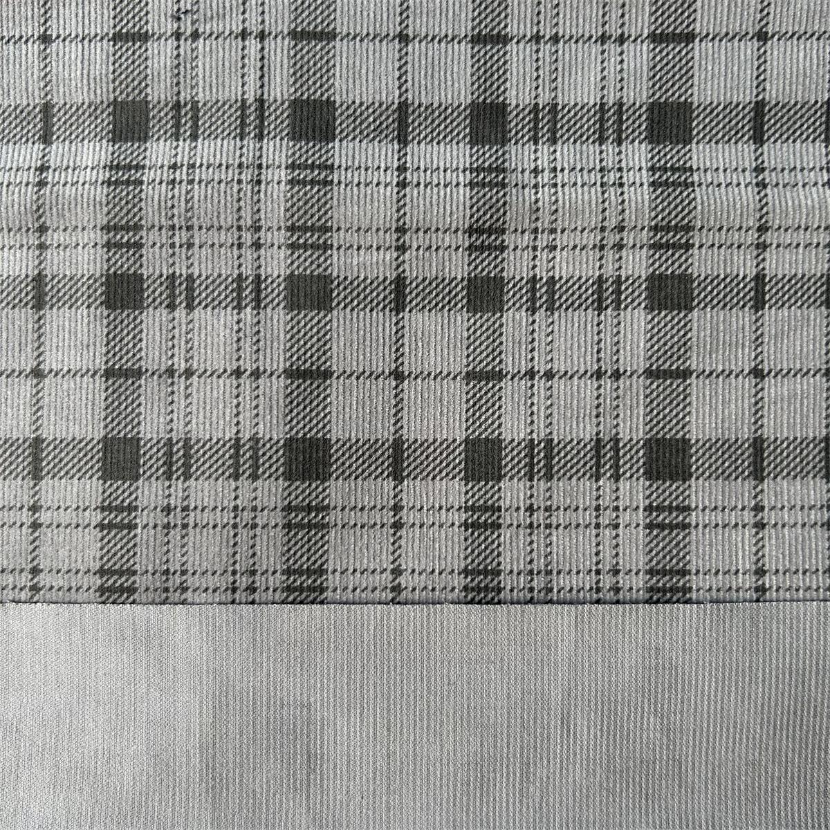 Corduroy Clothes and Fabric Manufacturer in China soft comfortable Printed cotton corduroy woven shirt fabric for mens casual shirts