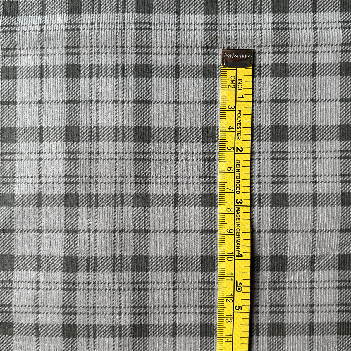 Corduroy Clothes and Fabric Manufacturer in China soft comfortable Printed cotton corduroy woven shirt fabric for mens casual shirts