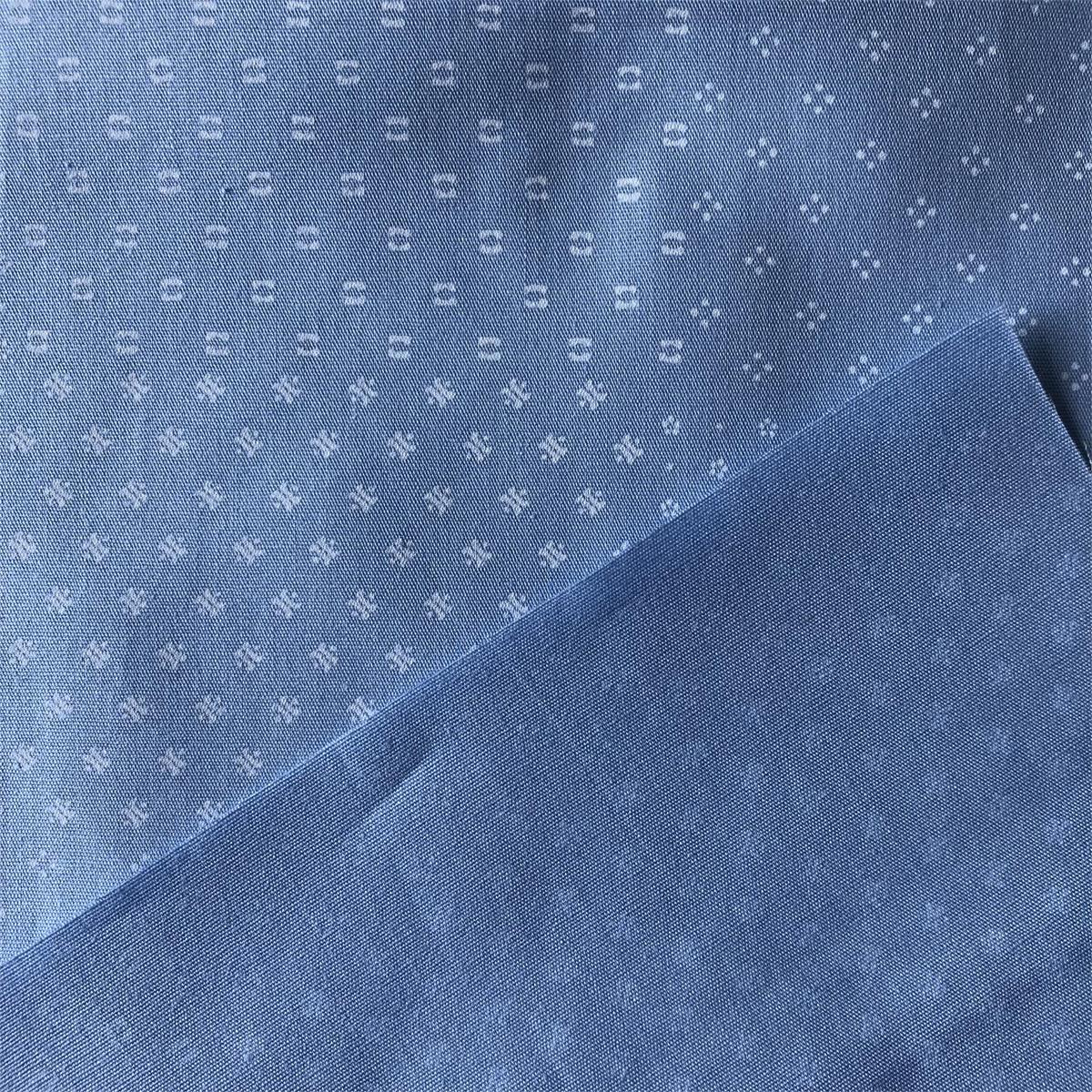 Sun-rising Textile Cotton Printed fabric customized new design 100% cotton poplin printed fabric for men's long sleeve shirts