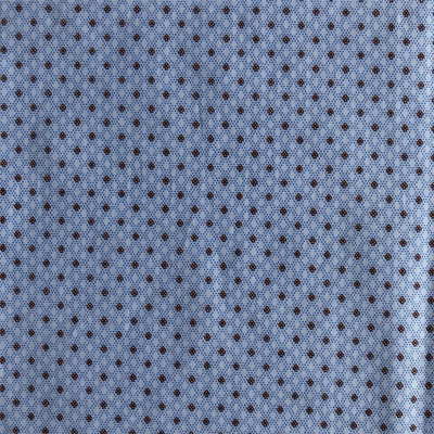 Cotton Spandex Fabric by compact yarn for men's casual shirts 98% cotton 2% spandex poplin printed shirts woven elastic fabric