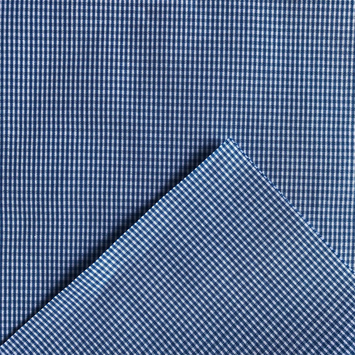Cotton Yarn Dyed Fabric by compact yarn 100% cotton yarn dyed classic plaid shirts woven fabric for men's casual shirts