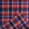 China cotton flannel yarn dyed twill woven check clothes and shirts fabric manufacturer