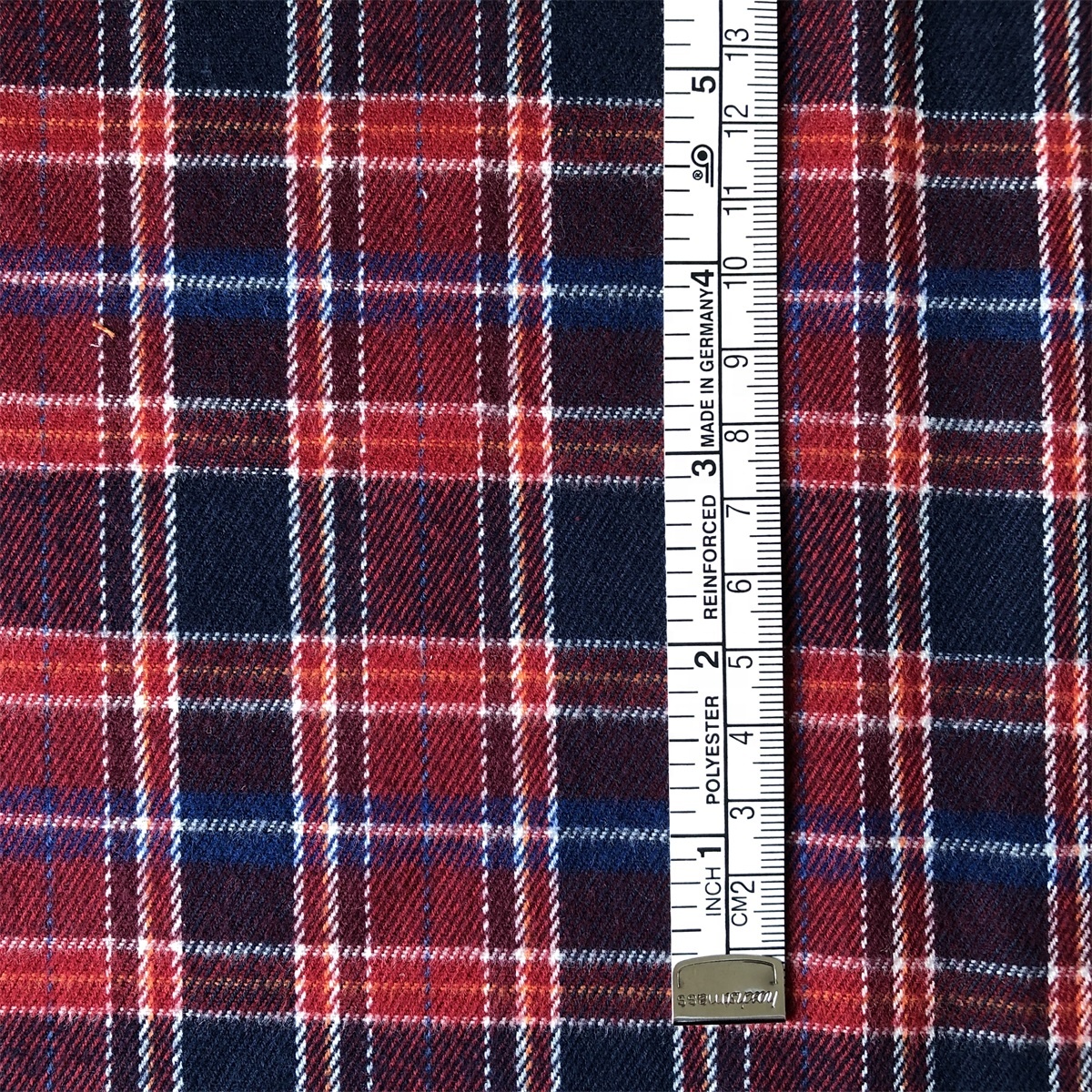 China cotton flannel yarn dyed twill woven check clothes and shirts fabric manufacturer