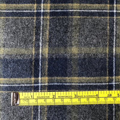 Cotton Flannel Fabric for men's casual shirts by melange yarn 100% ...