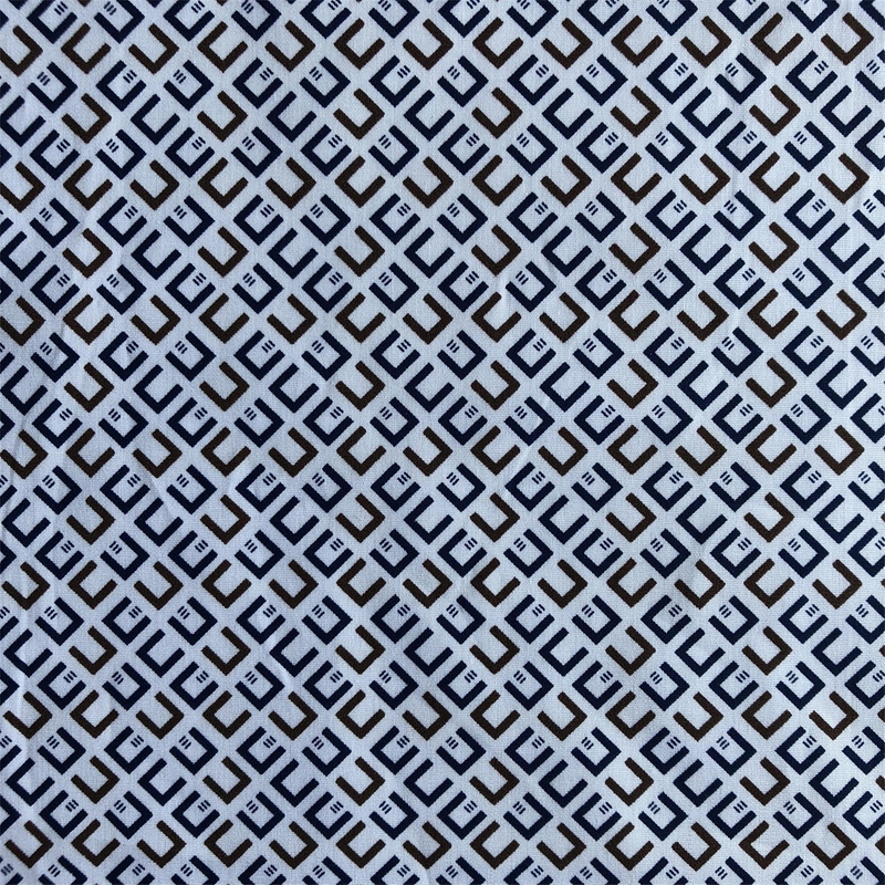 Soft comfortable Spandex Fabric by compact yarn 98% cotton 2% spandex poplin printed shirts woven stretchy fabric