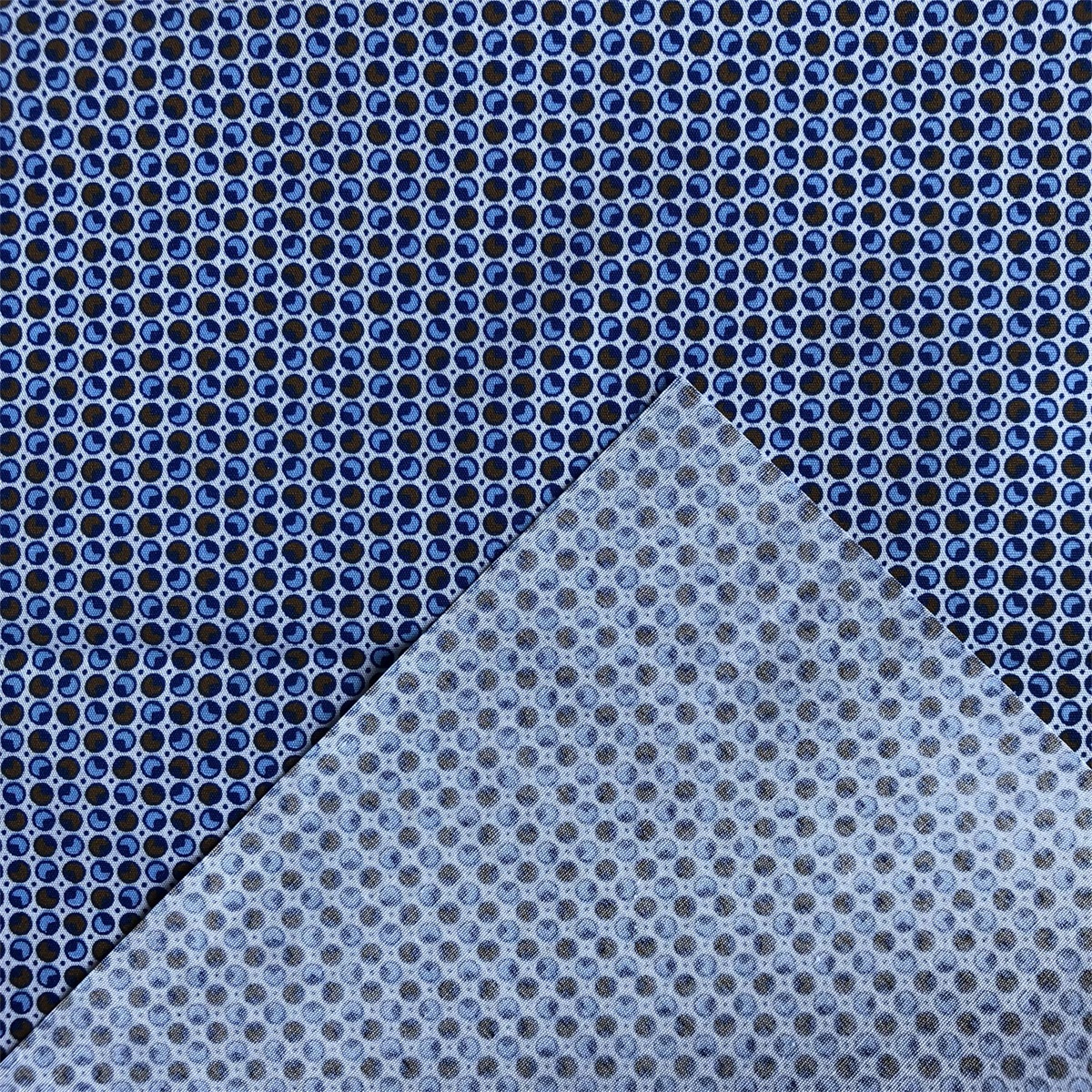 Sun-rising Textile Cotton fabric customized pattern 100% cotton poplin printed shirts woven fabric for men's casual shirts