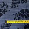 Cotton Fabric by compact yarn for men's casual shirts 100% cotton printed on yarn dyed twill slub chambray woven shirts fabric