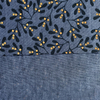 High quality Eco-friendly Cotton Fabric for men's shirts 100% cotton printed on yarn dyed chambray plain woven shirts fabric