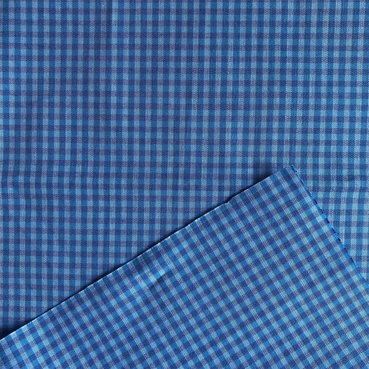 Cotton Yarn Dyed Fabric by compact yarn 100% cotton yarn dyed classic plaid shirts woven fabric for men's casual shirts
