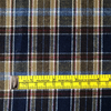 Cotton Yarn Dyed Flannel Fabric for men's shirts by twisted yarn 100% cotton yarn dyed twill plaid brushed shirts woven fabric