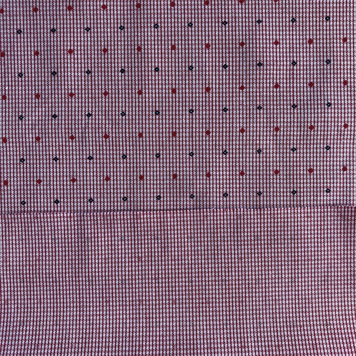 Customized pattern Cotton Fabric for men's casual shirts 100% cotton printed on yarn dyed plain check woven shirts fabric