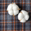 Cotton Yarn Dyed Fabric for men's casual shirts by mouline yarn 100% cotton yarn dyed twill plaid shirts woven fabric