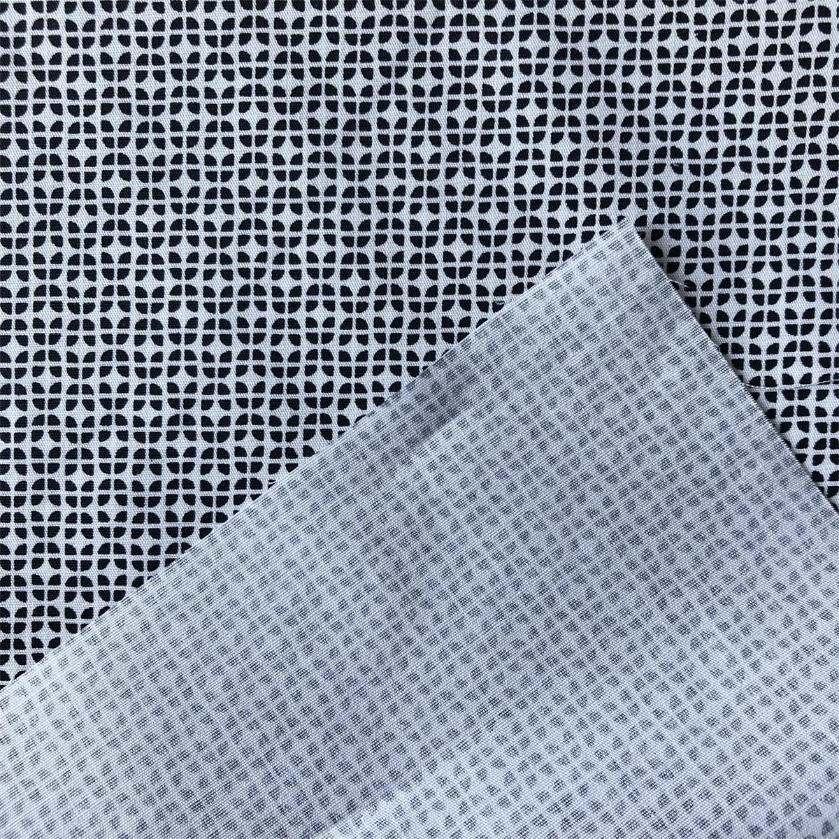 Sun-rising Textile Cotton fabric for men's casual shirts 100% cotton poplin printed shirts woven fabric soft touch