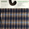 Cotton Yarn Dyed Flannel Fabric for men's shirts by twisted yarn 100% cotton yarn dyed twill plaid brushed shirts woven fabric