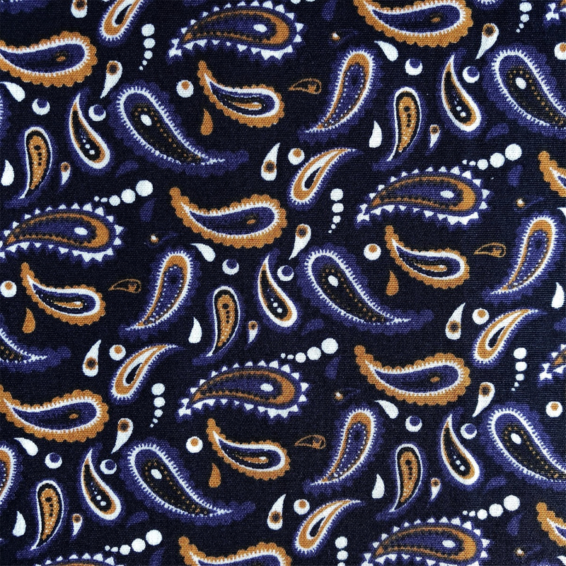 China Printed fabric cotton spandex stretch elasthane poplin shirts fabric manufacturer