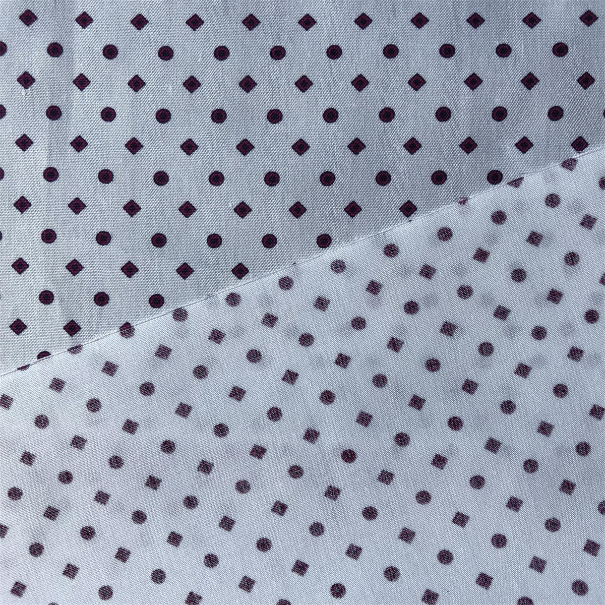 Sun-rising Textile Cotton Printed fabric 50S compact yarn soft men's shirts 100% cotton poplin printed shirts woven fabric