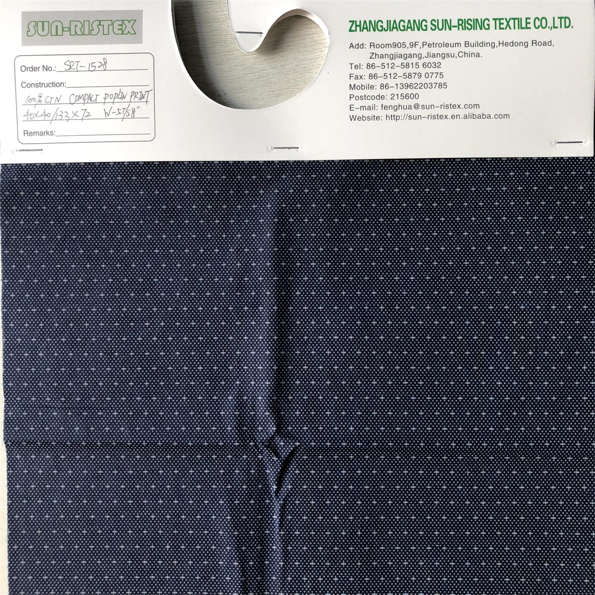 Sun-rising Textile Cotton Printed fabric customized pattern 100% cotton poplin printed shirts woven fabric for men's casual shirt
